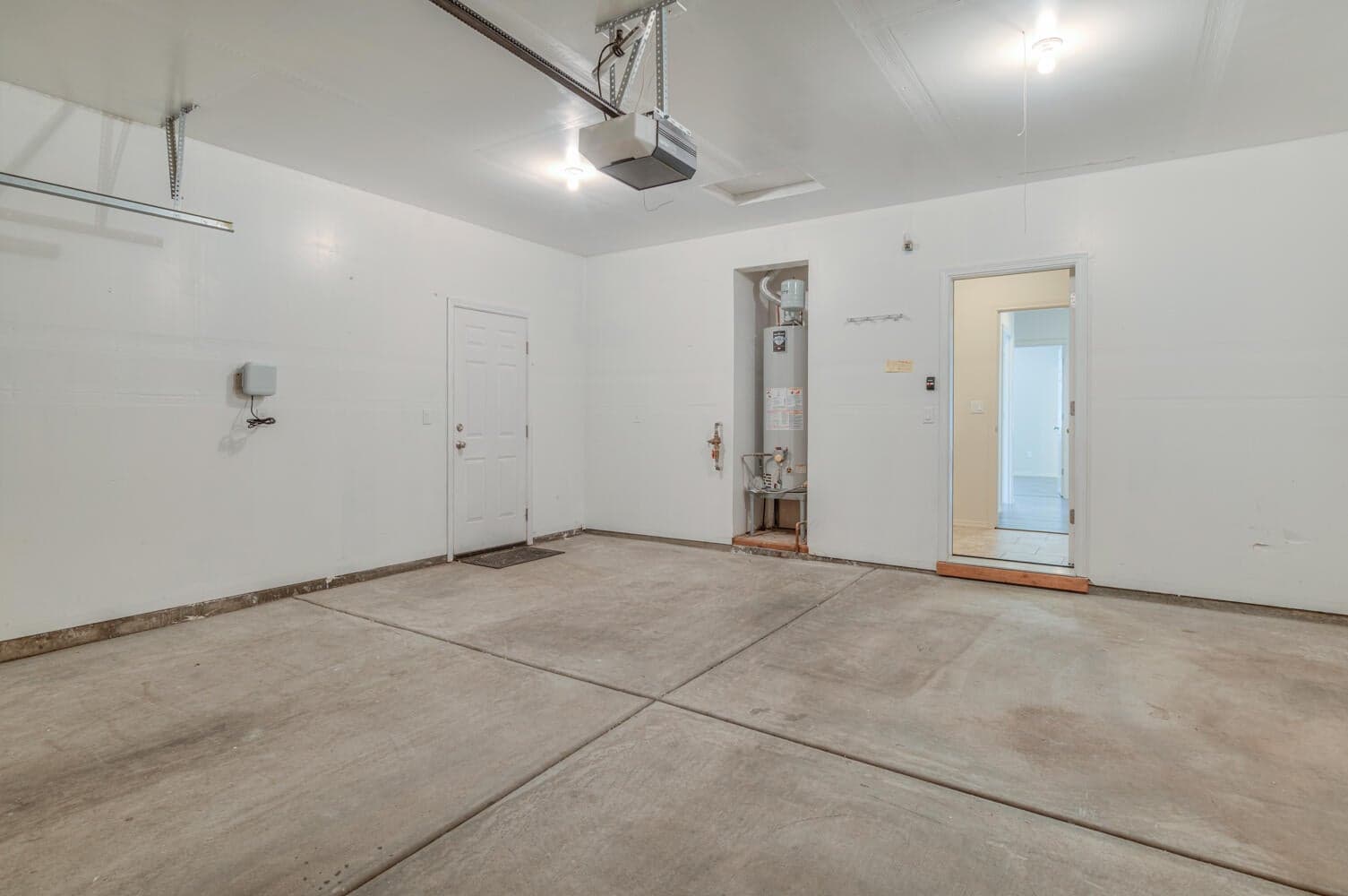 Two car garage