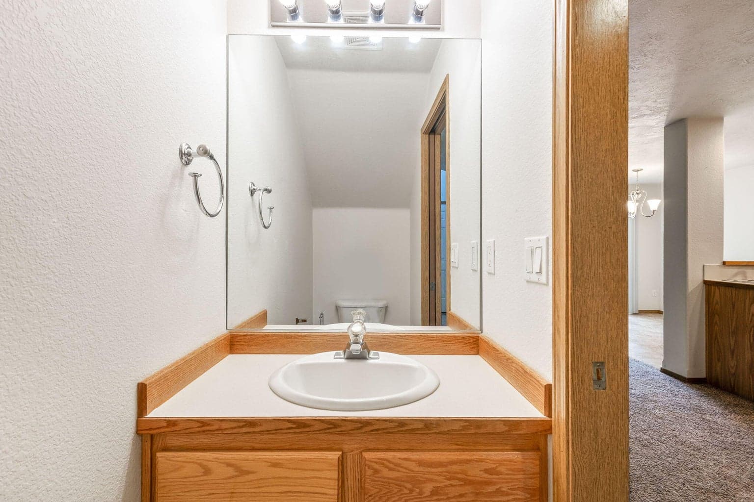 Half bath on main level