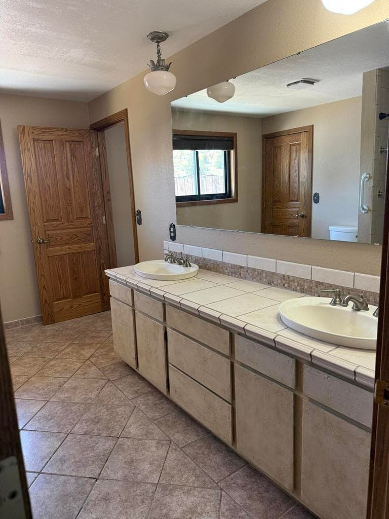 Guest Bath with double vanity