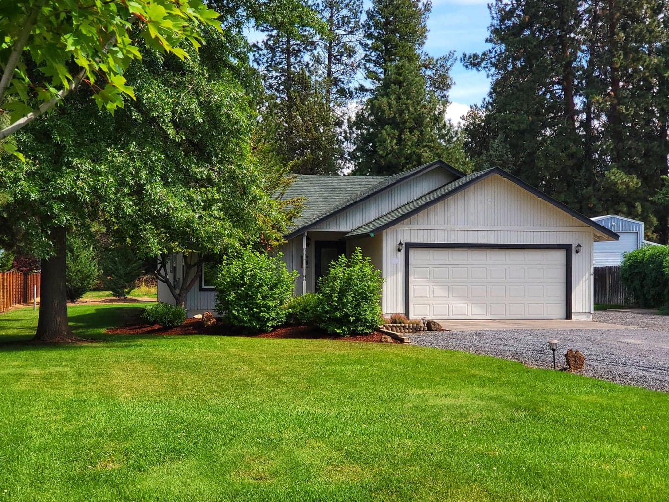 Single level home on .62 acre lot