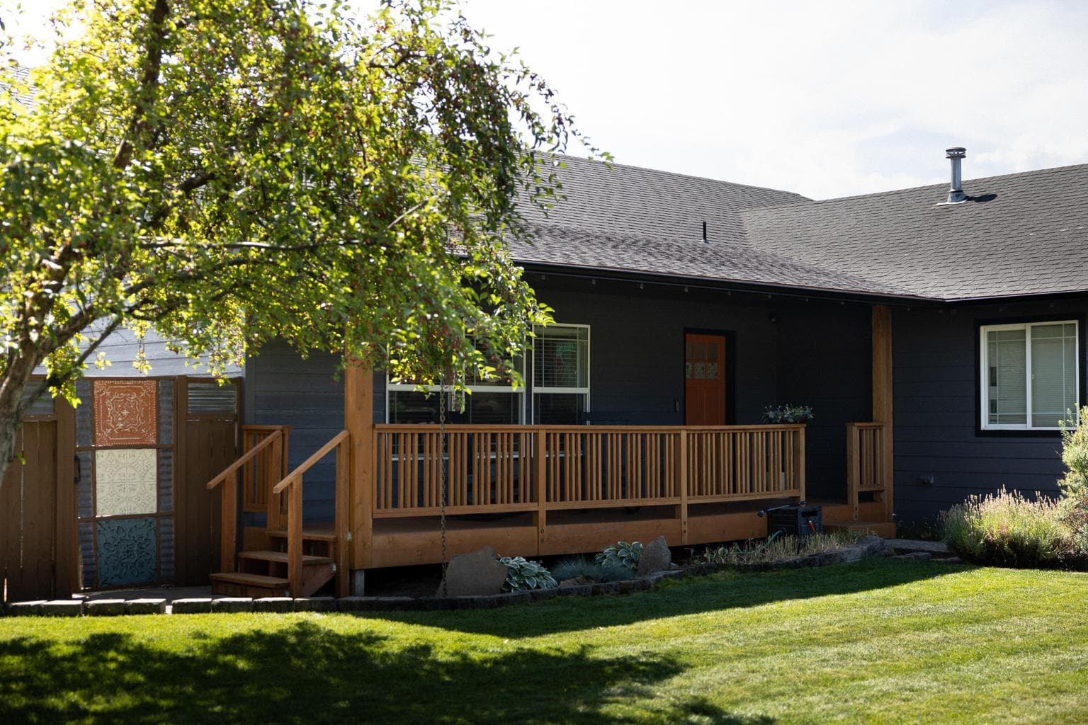Enclosed front porch