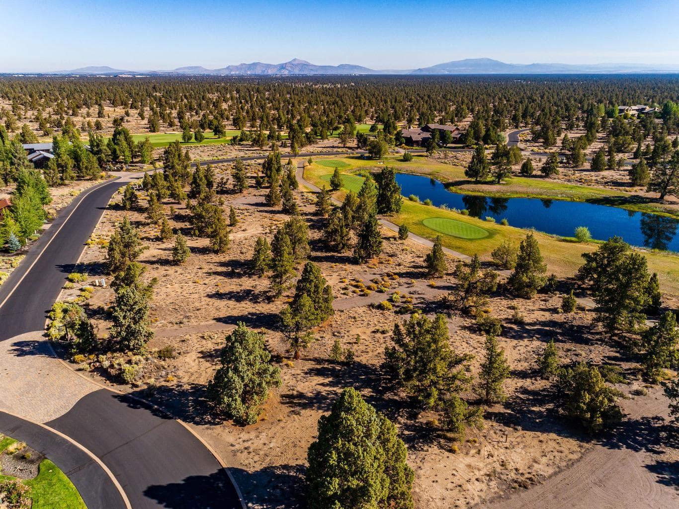 Beautiful Golf Course Views from lot 261 at Pronghorn Resort in Bend, OR