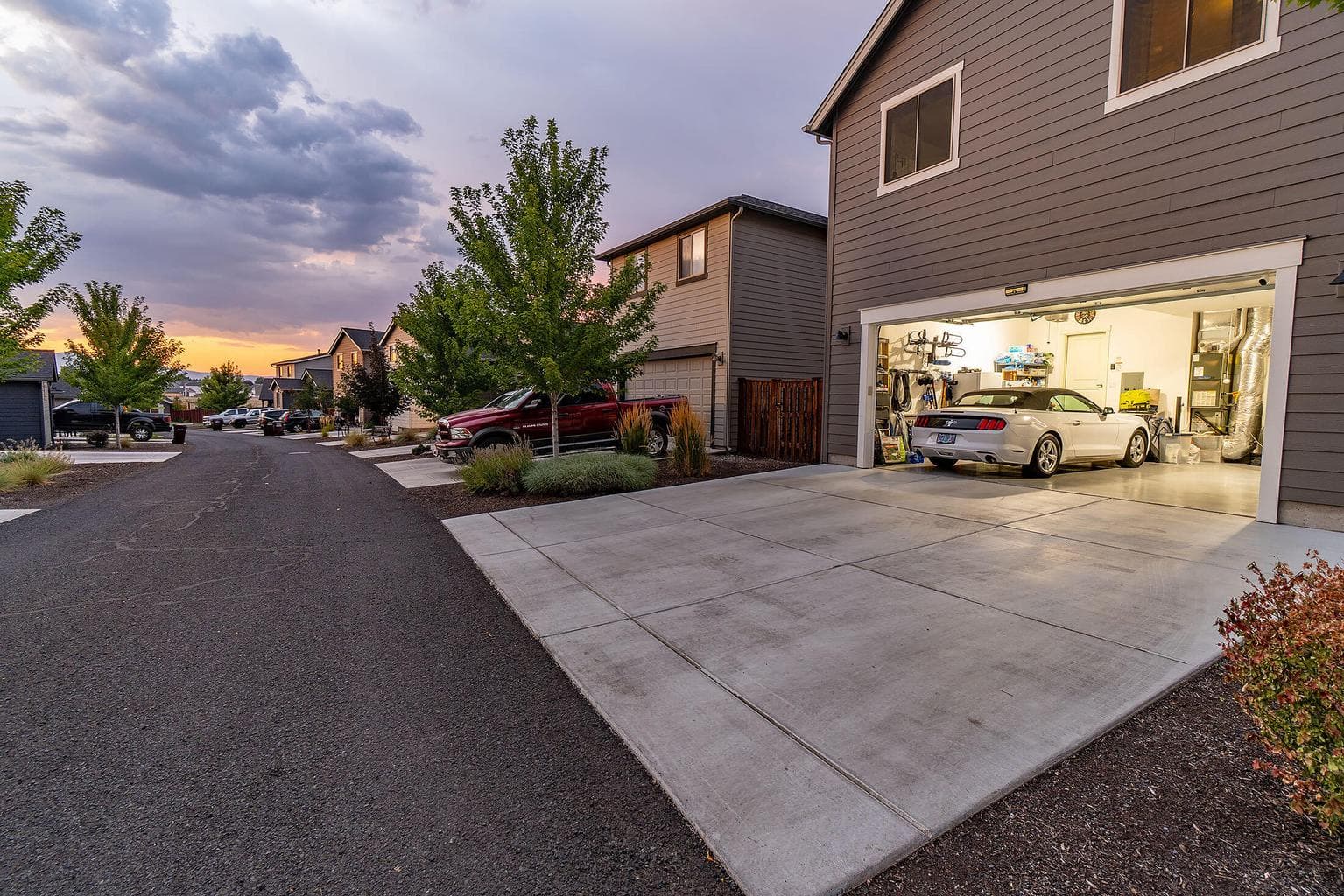 Garage and alley