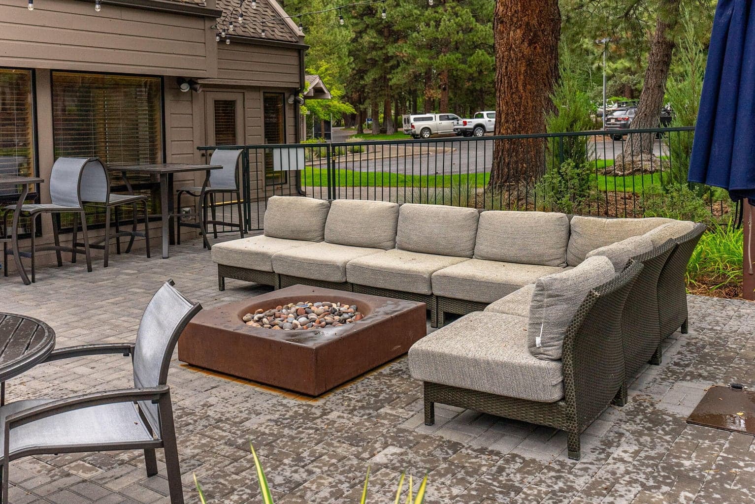 Firepit area