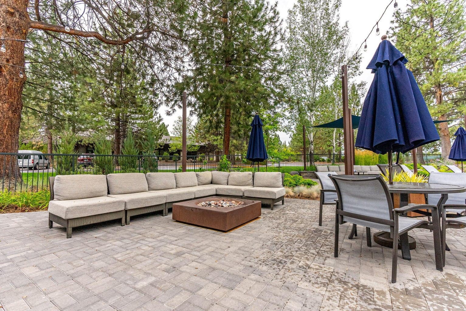 FIrepit area