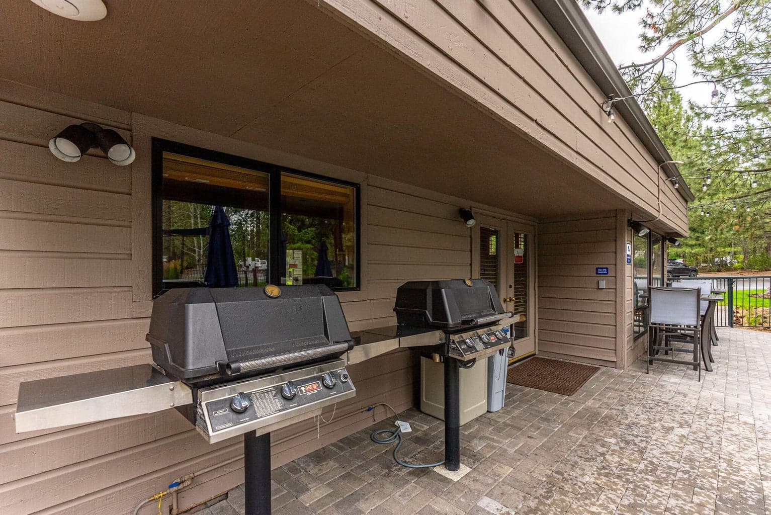 BBQ area