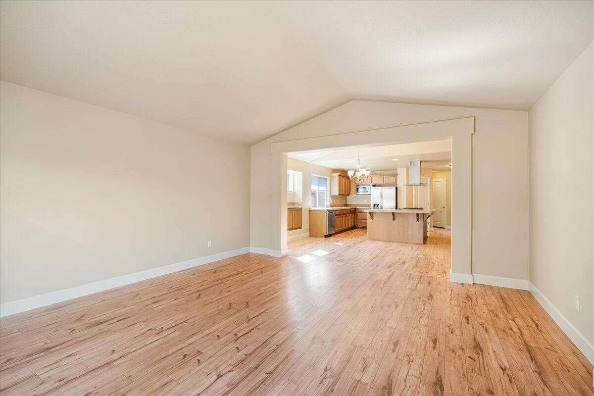 View to Kitchen from Great Room.