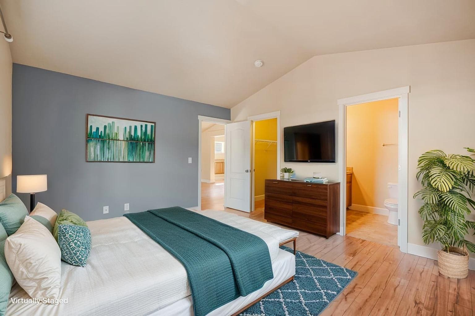 Primary Bedroom - Virtually Staged