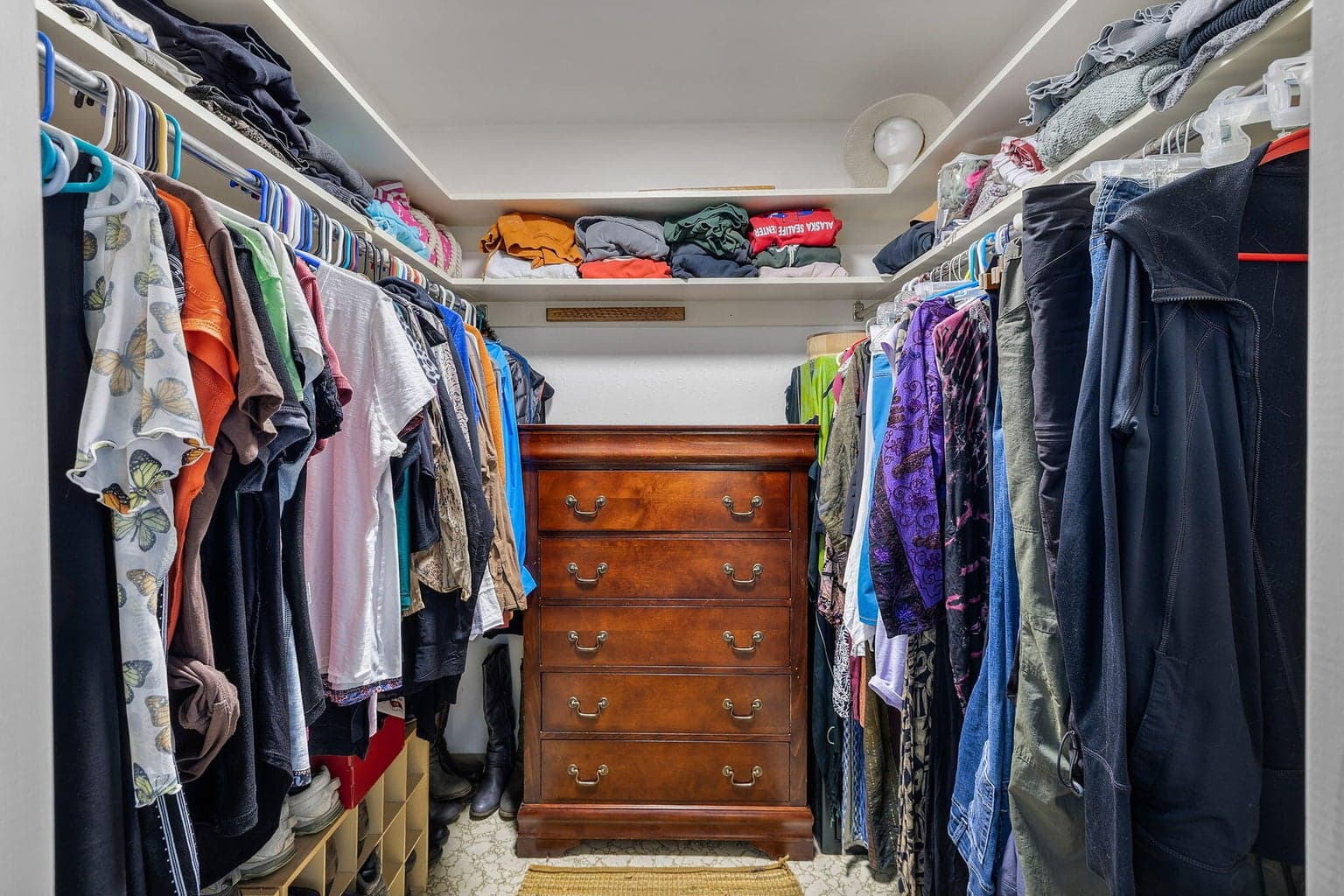 Primary Suite Walk in closet