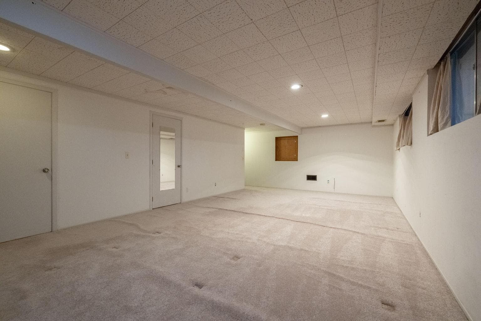 Basement provides the perfect space for a bonus room, office, or as a third bedroom(considered a bedroom per county)