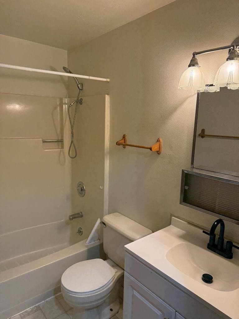 Hall bath