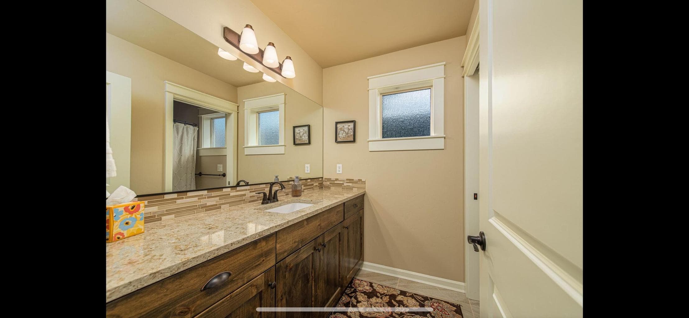 Upstairs bathroom