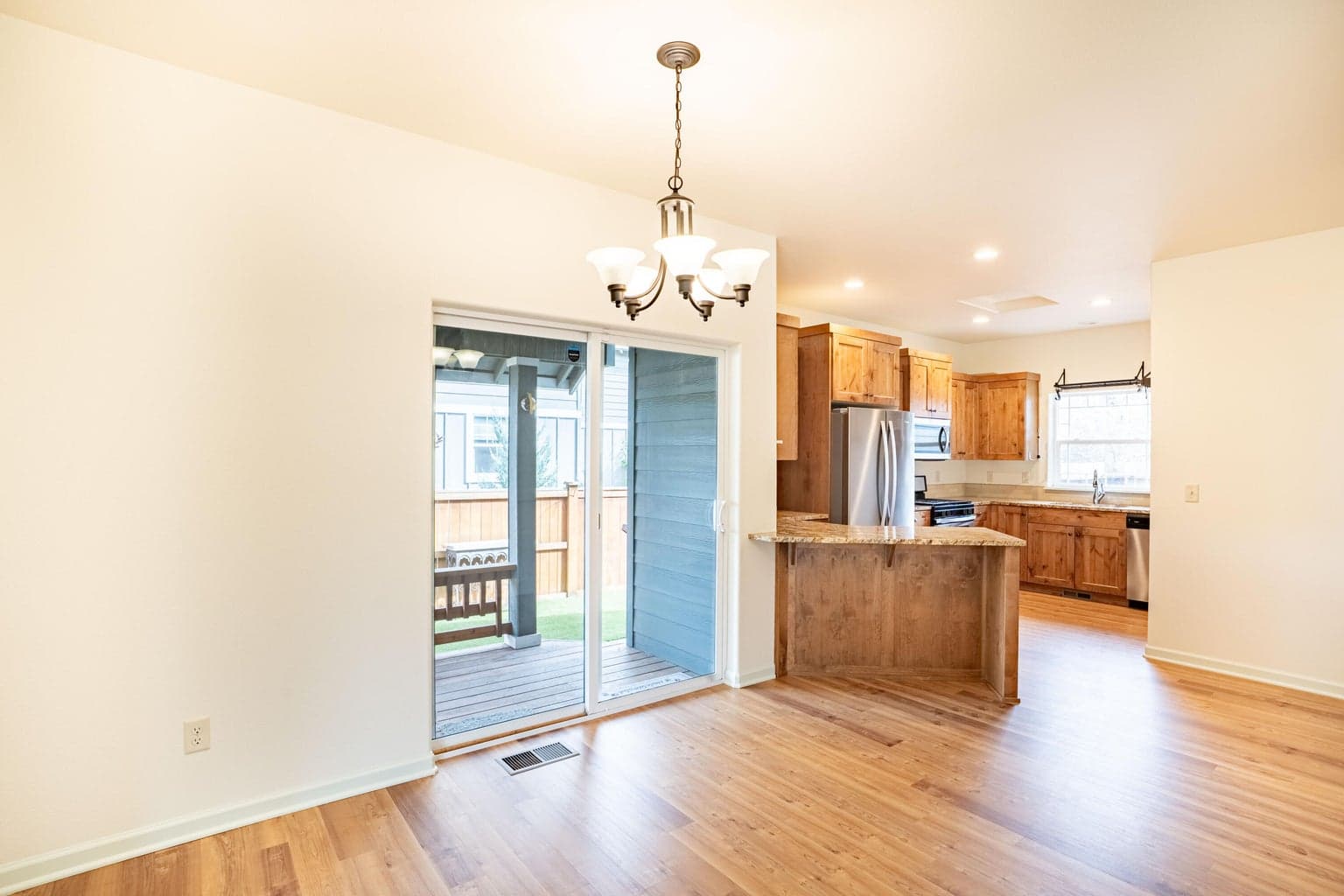 Dining and Kitchen Area