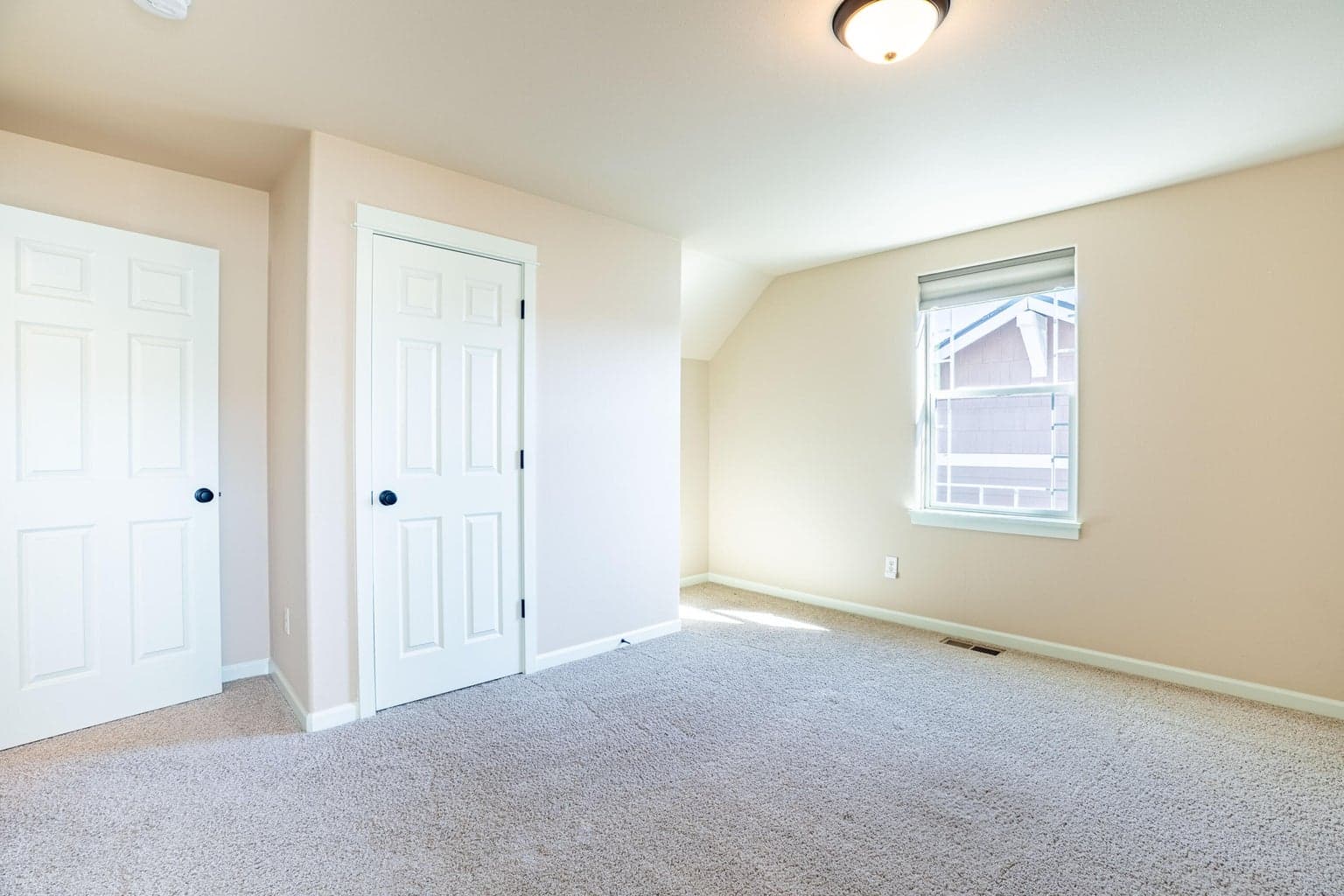 Bedroom #2 (to the right at top of stairs) - walk in closet
