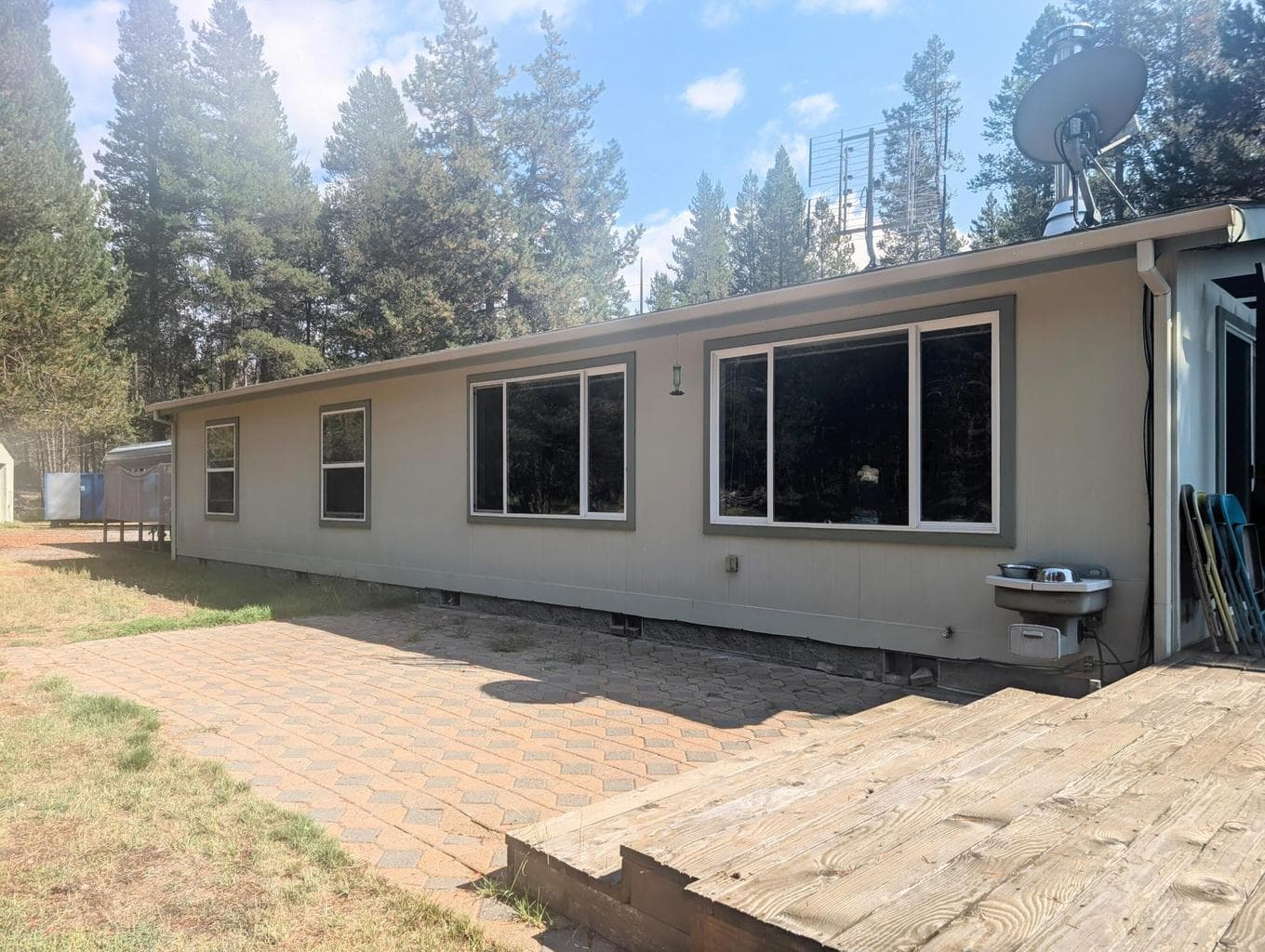 NORTH SIDE OF HOME