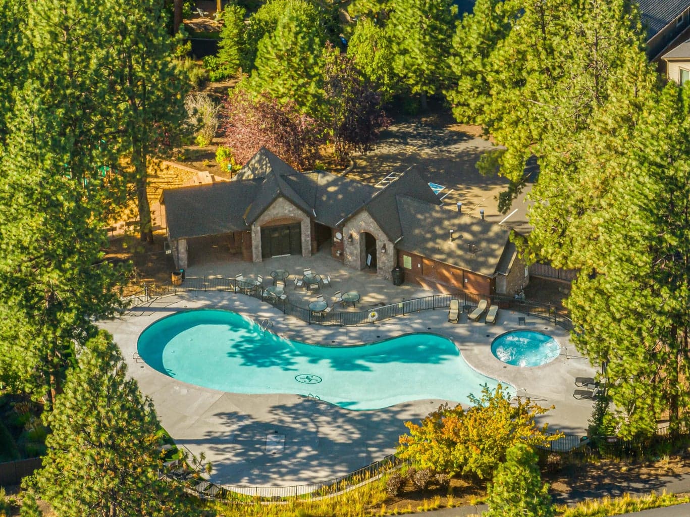 Community center and pool