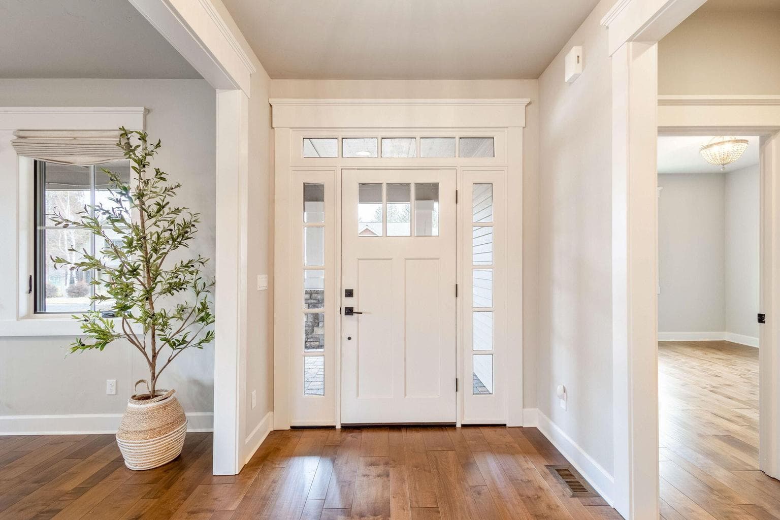 Beautiful, light filled entry.