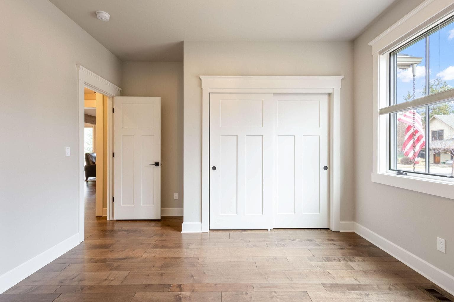 Lower level guest bedroom