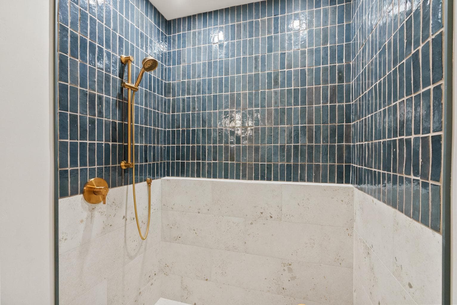 guest bathroom new tile show