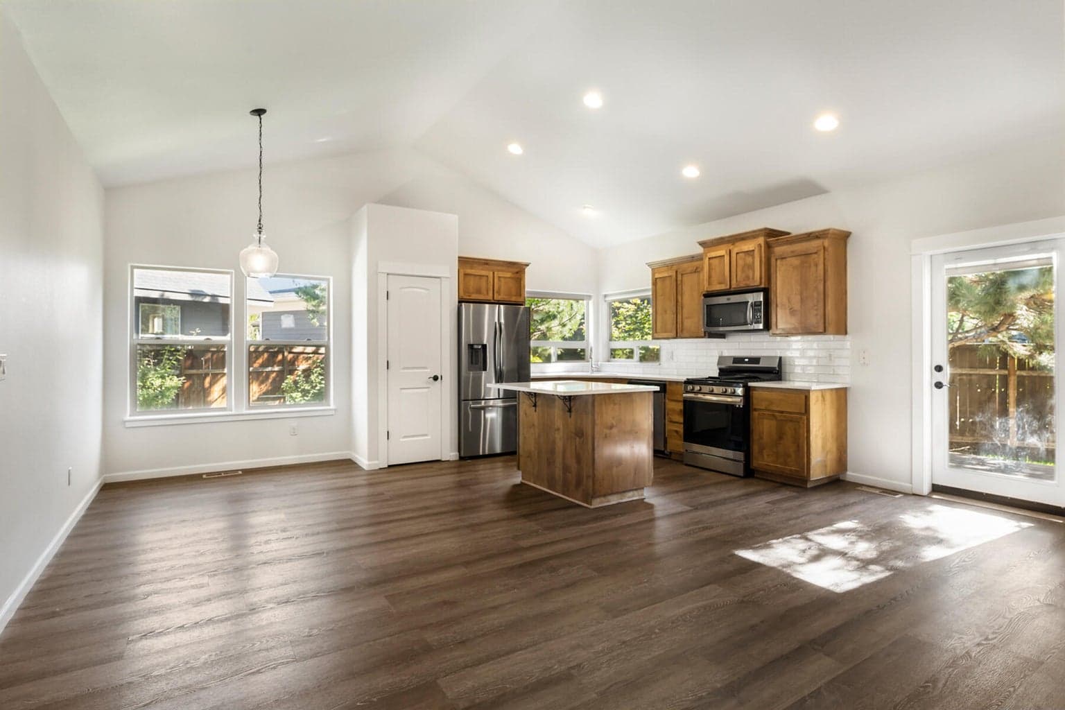 LVP Flooring throughout main living area