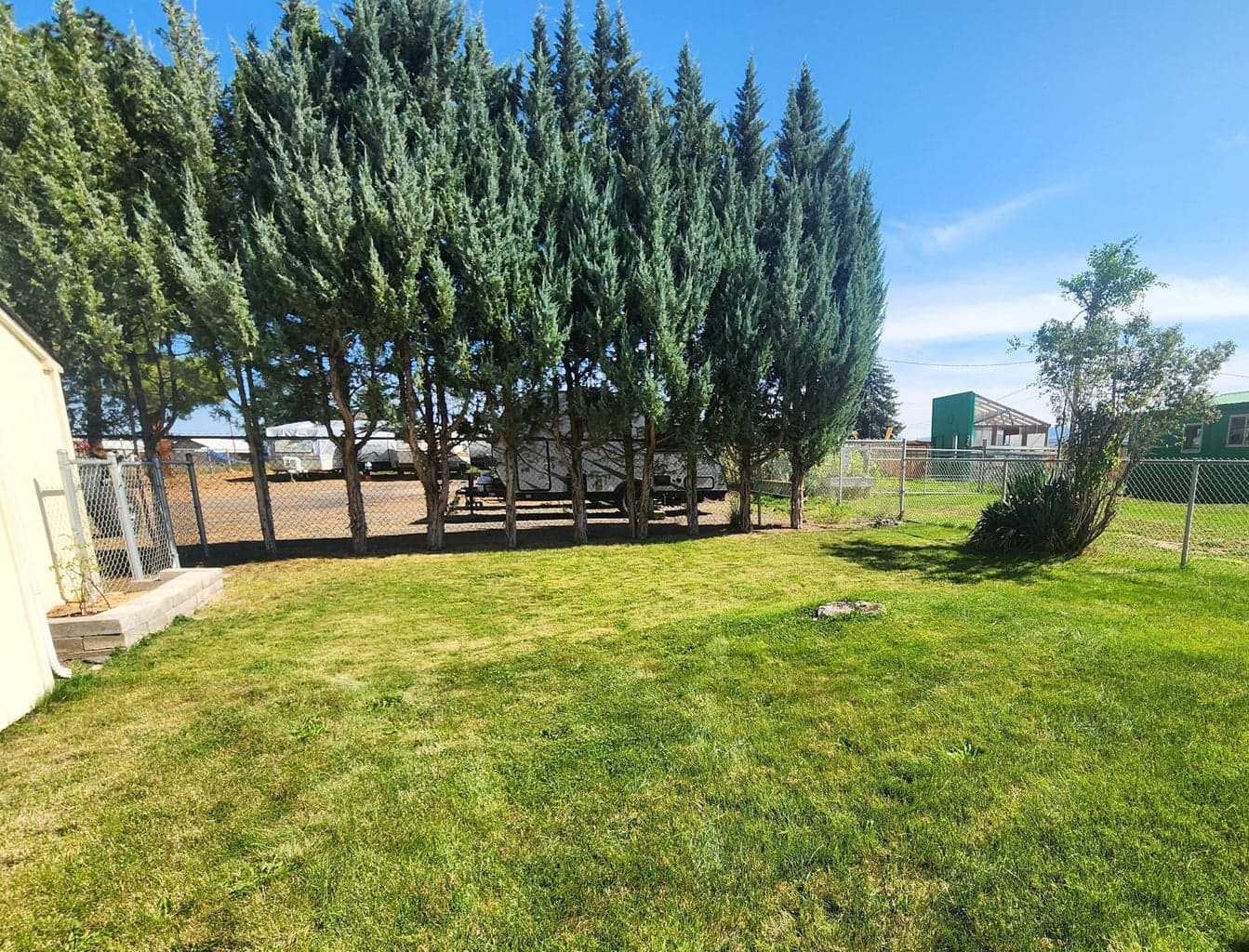 Back yard