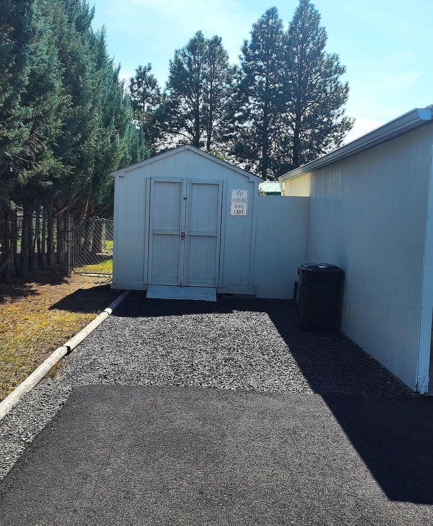 Second storage shed