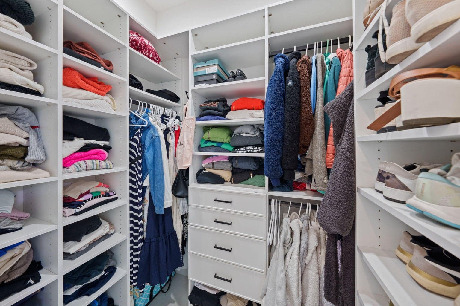 Dual Separate Primary Closets