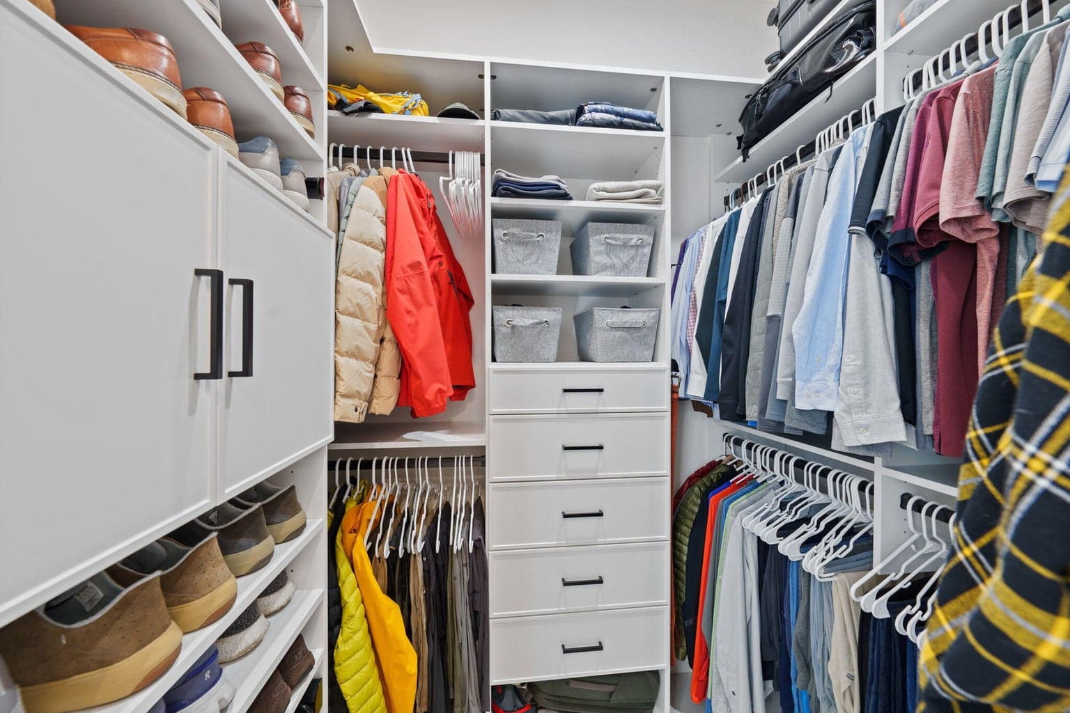 Dual Separate Primary Closets