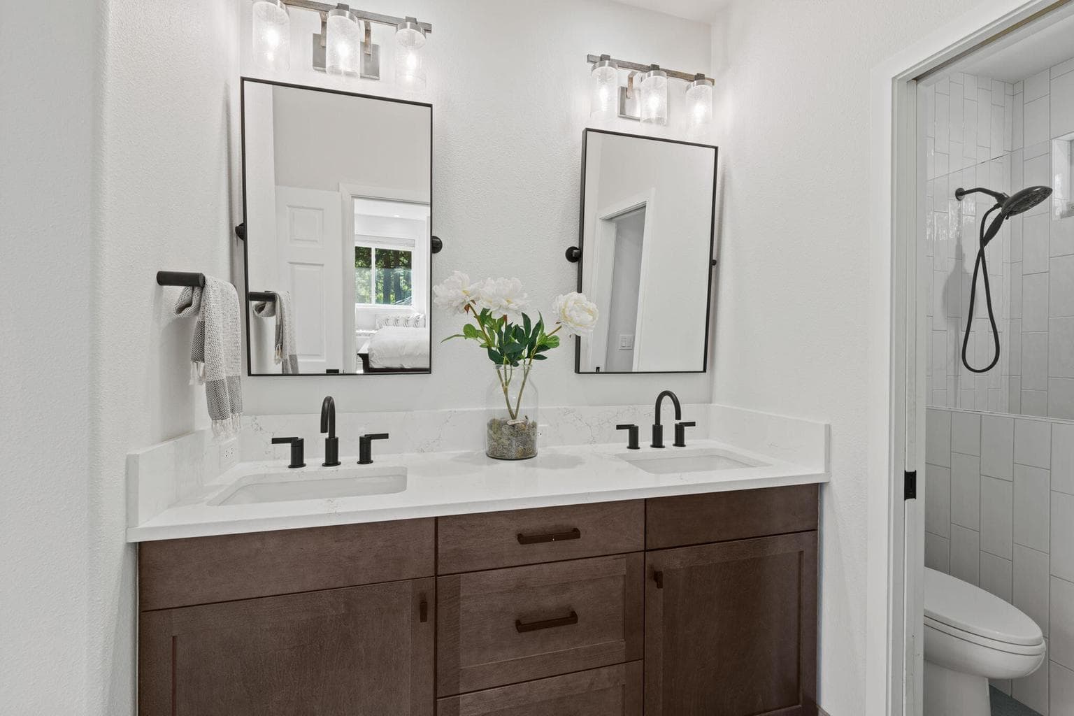 Main level guest bathroom