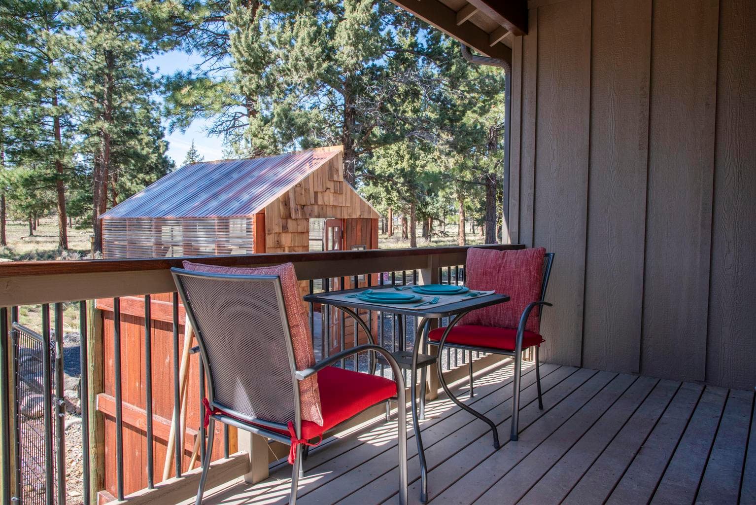 Covered Deck off of 4th Bedroom