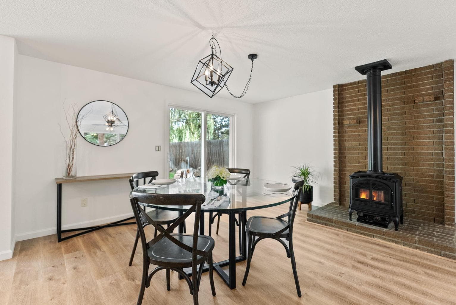 Open concept Living Dining Room 2858 NE Canyon Park Drive Midtown Bend