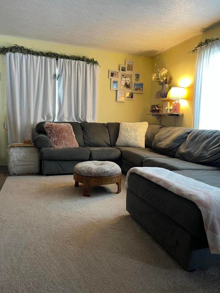 Living Room when owners lived here