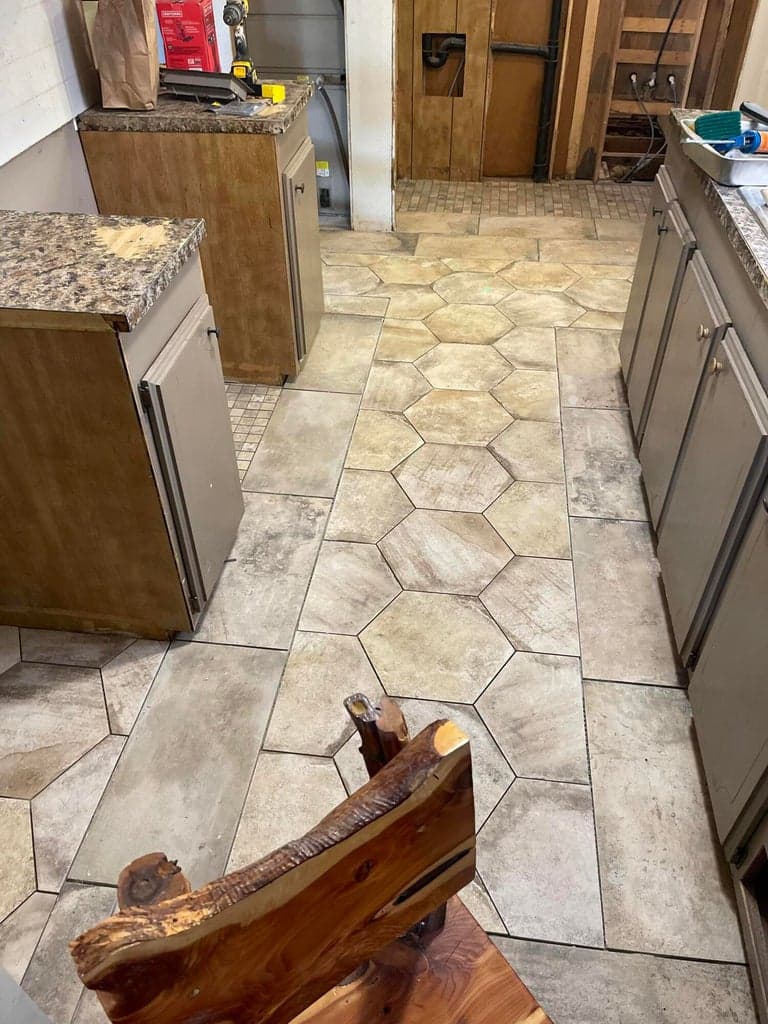 Kitchen floor