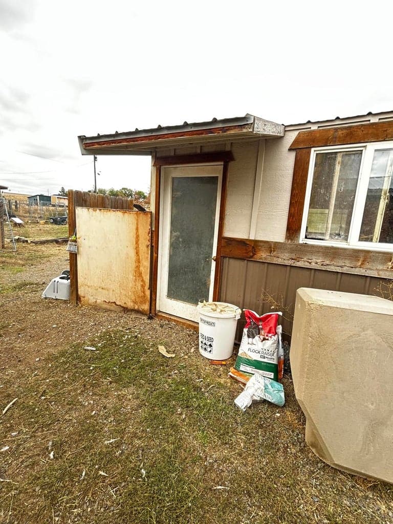 Chicken coup was tack room