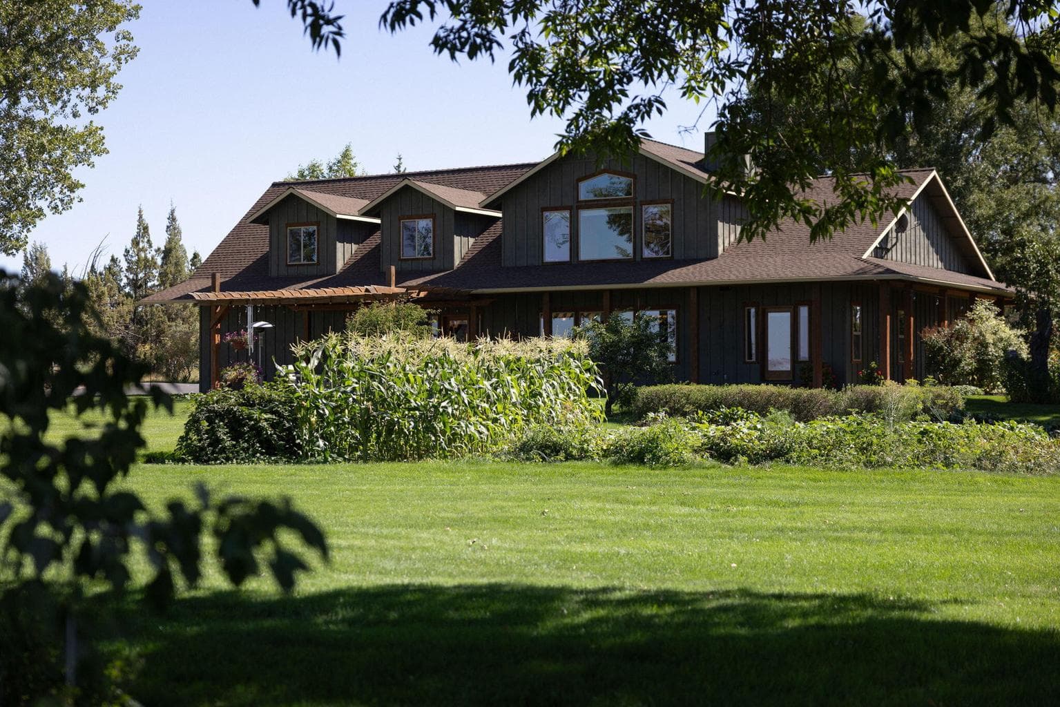 main home west facing