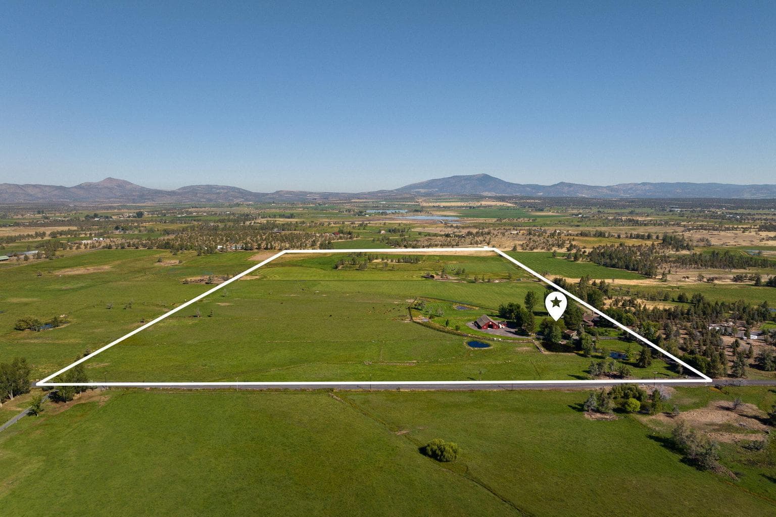 drone of perimeter 80 acres, 1/4 x 1/2 mile