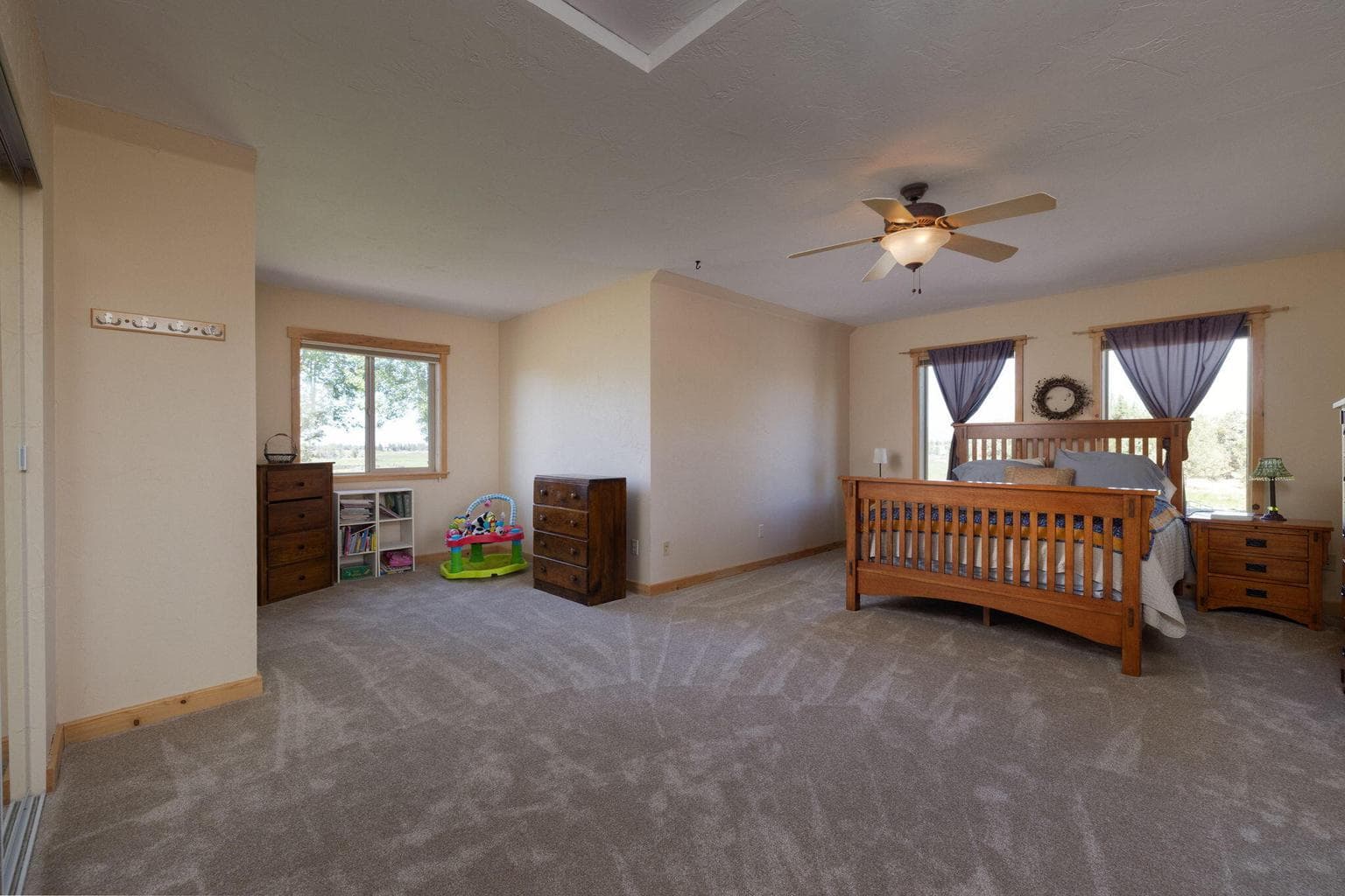 upstairs bedroom