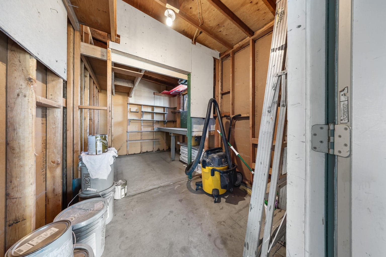 Inside of Storage unit