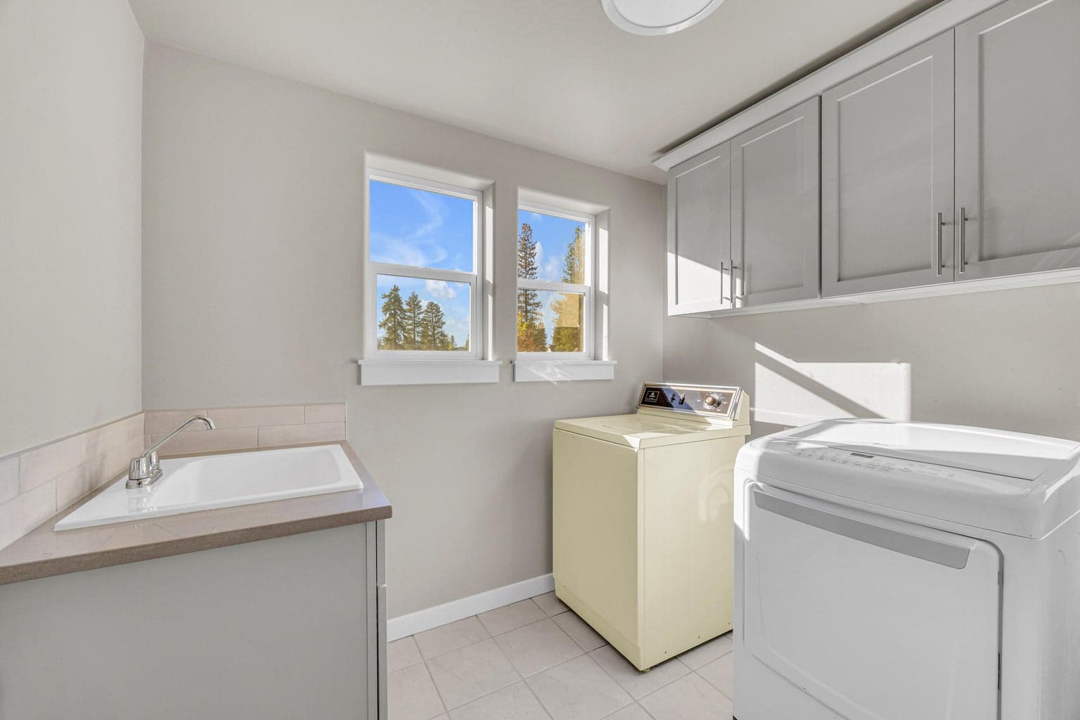 Upstairs laundry