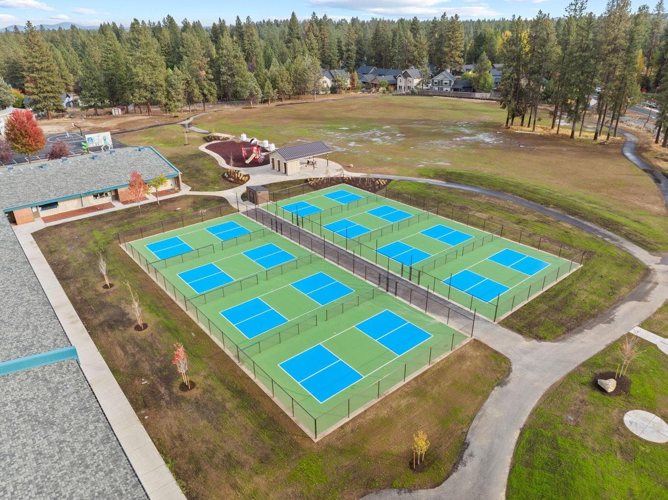Next to Sisters' Newest Park: Pickleball, Basketball, Baseball, Picnic Gazebo, Play Area, and more!