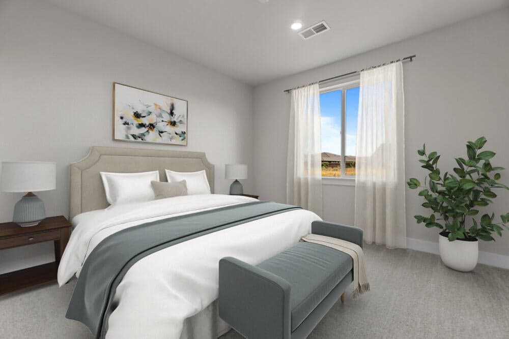 Home will be similar to virtually staged photo.