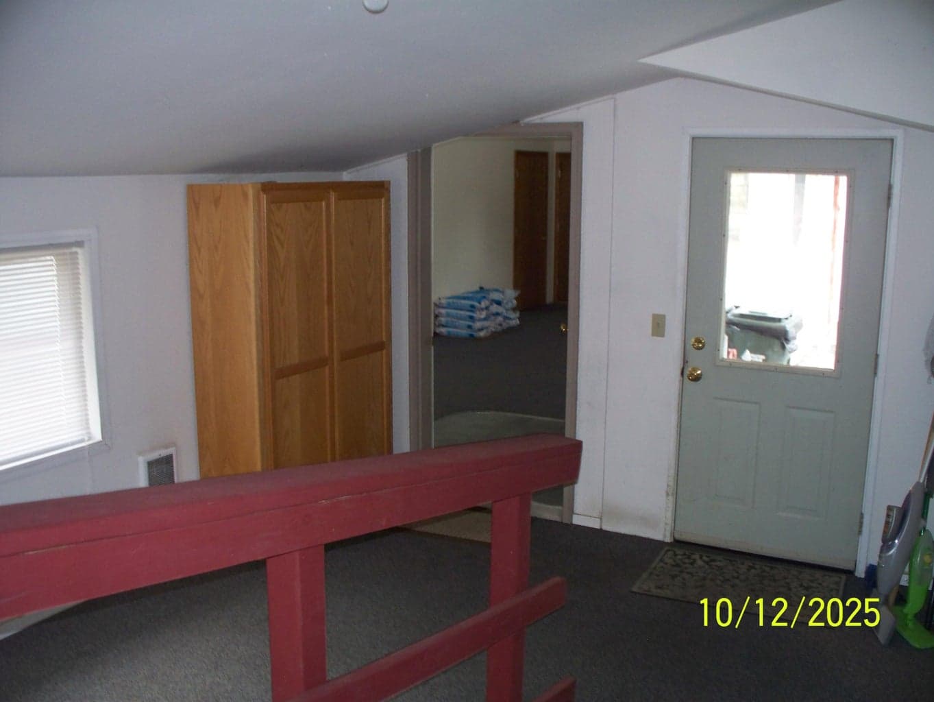 looking from the house out to guest quarters