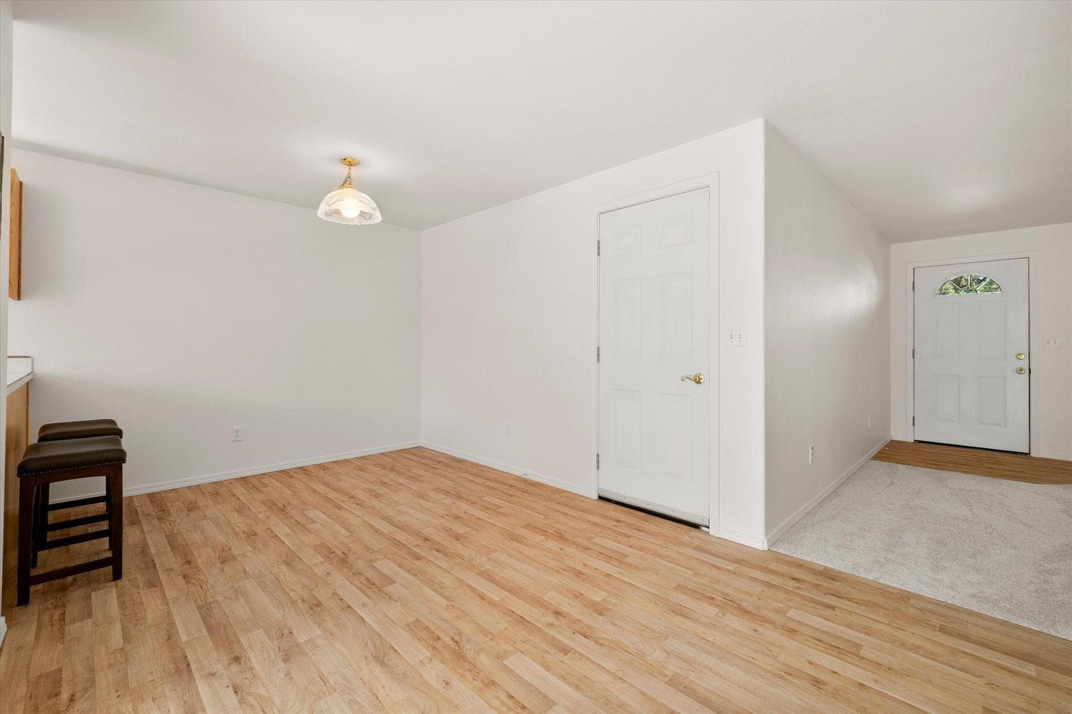 Dining area could double as an office or another living area