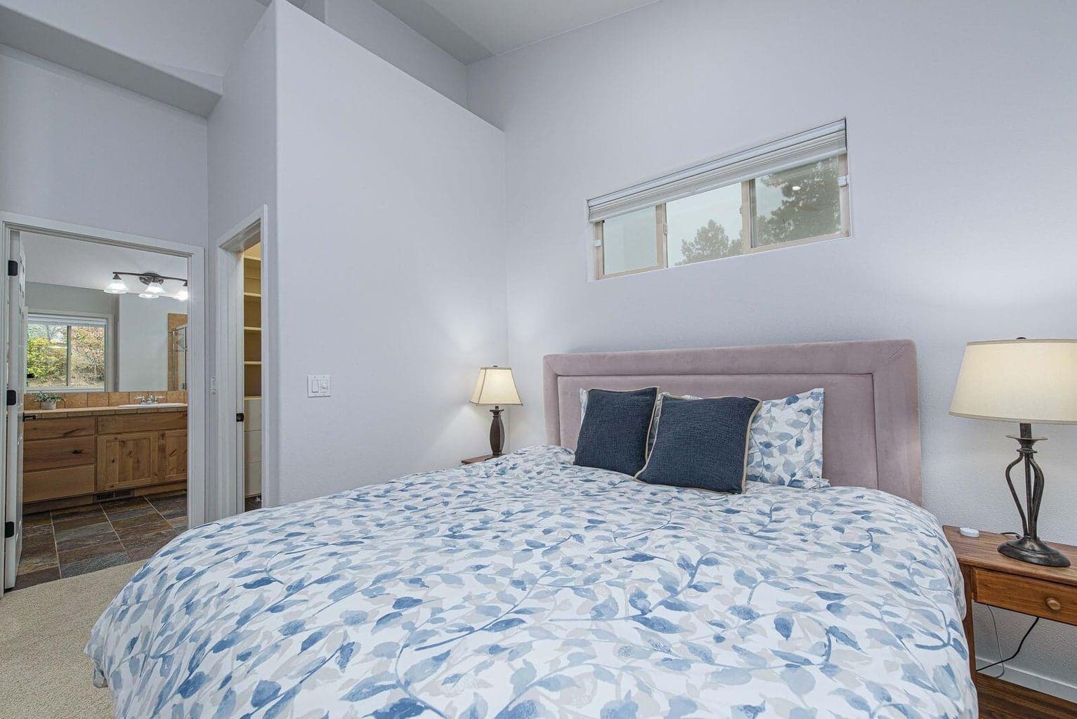 This ensuite is on the other side of home from the primary