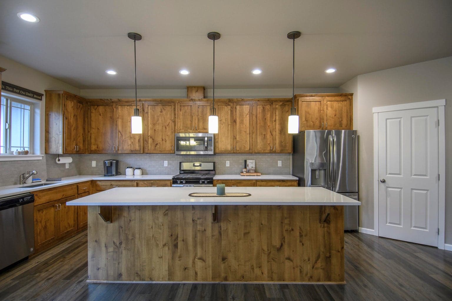 Kitchen with pantry