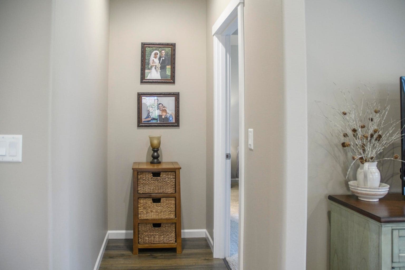 Alcove off Great Room to Primary BR