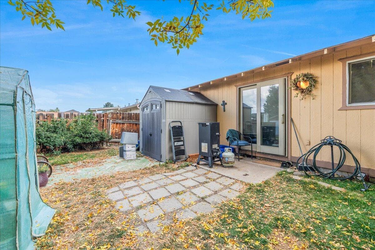 private backyard!