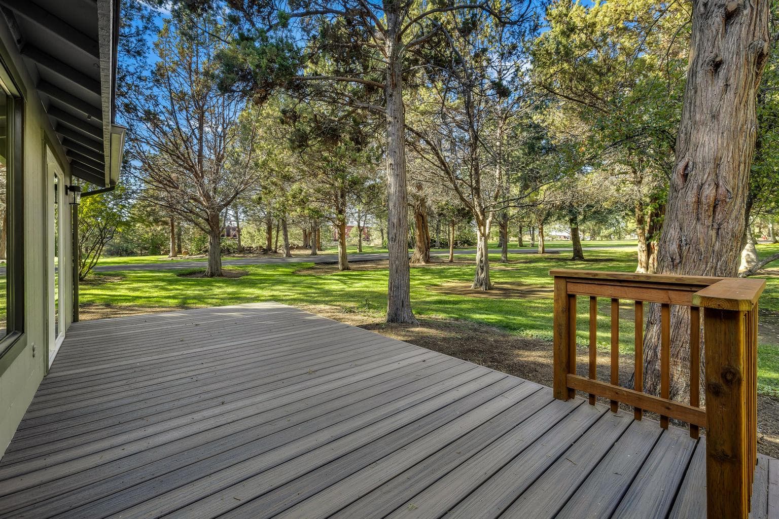 Back Deck looking towards street.
