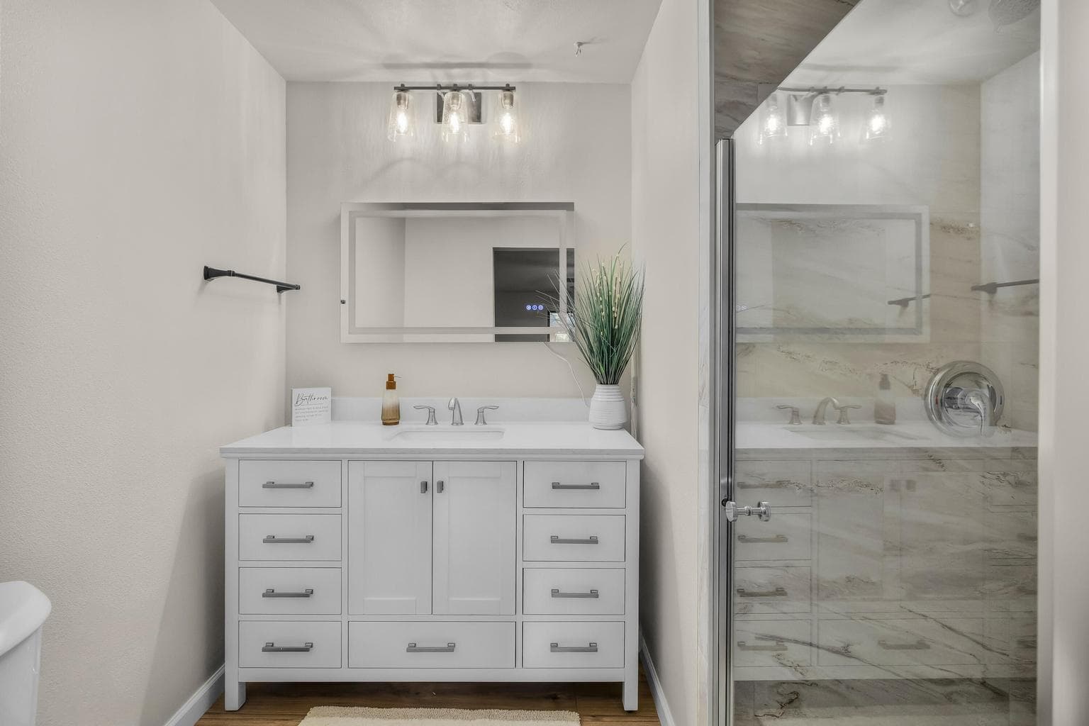 Master Bath with walk in shower