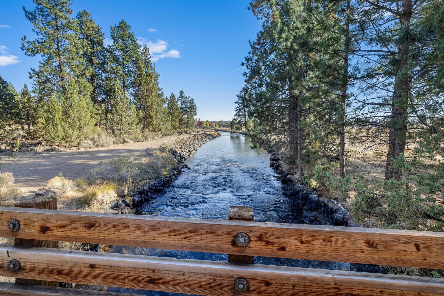 One of the walking trails